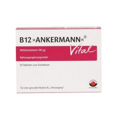 Витамин В12 Ankermann Vital (Метилкобаламин) табл. 100мкг 50шт. в Нефтекамске и области фото