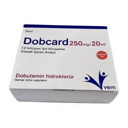 Добутамин Добкард Dobcard (dobutamine) р-р д/ин амп 250мг/20мл в Нефтекамске и области фото