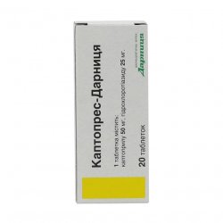 Каптопрес Дарница таблетки 25 мг N20 в Нефтекамске и области фото
