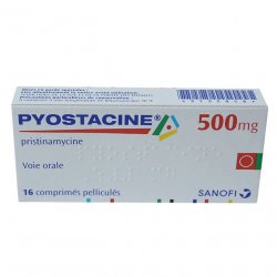 Пиостацин (Пристинамицин) таблетки 500мг №16 в Нефтекамске и области фото