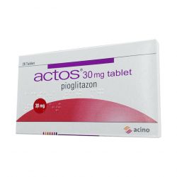Актос (Пиоглитазон, аналог Амальвия) таблетки 30мг №28 в Нефтекамске и области фото